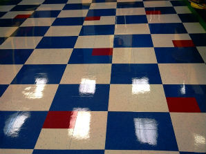 MSP Vinyl Tile Cleaning