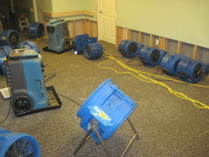 Master Service Pro wet Basement Drying